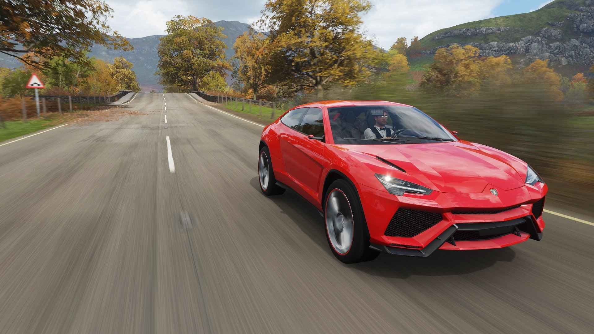 An optimized version of Forza Horizon 4 running on Xbox Series X
