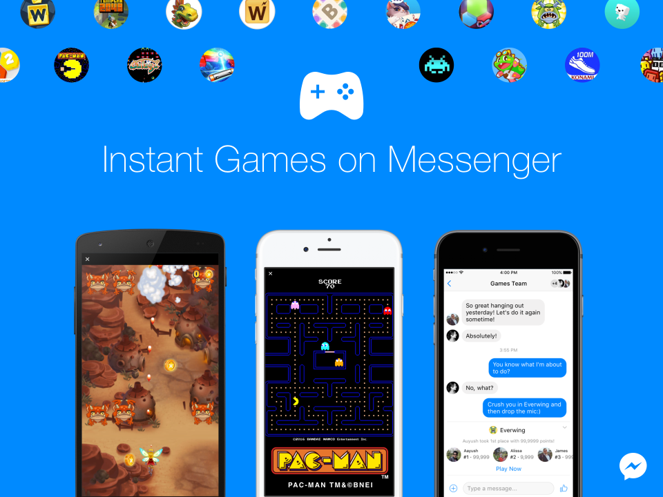 Facebook lets Instant Games developers keep all in-app revenue generated on  Android - , We Make Games Our Business