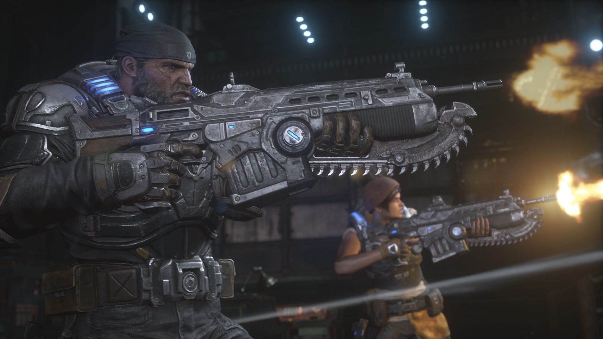 An optimized version of Gears 5 running on an Xbox Series X