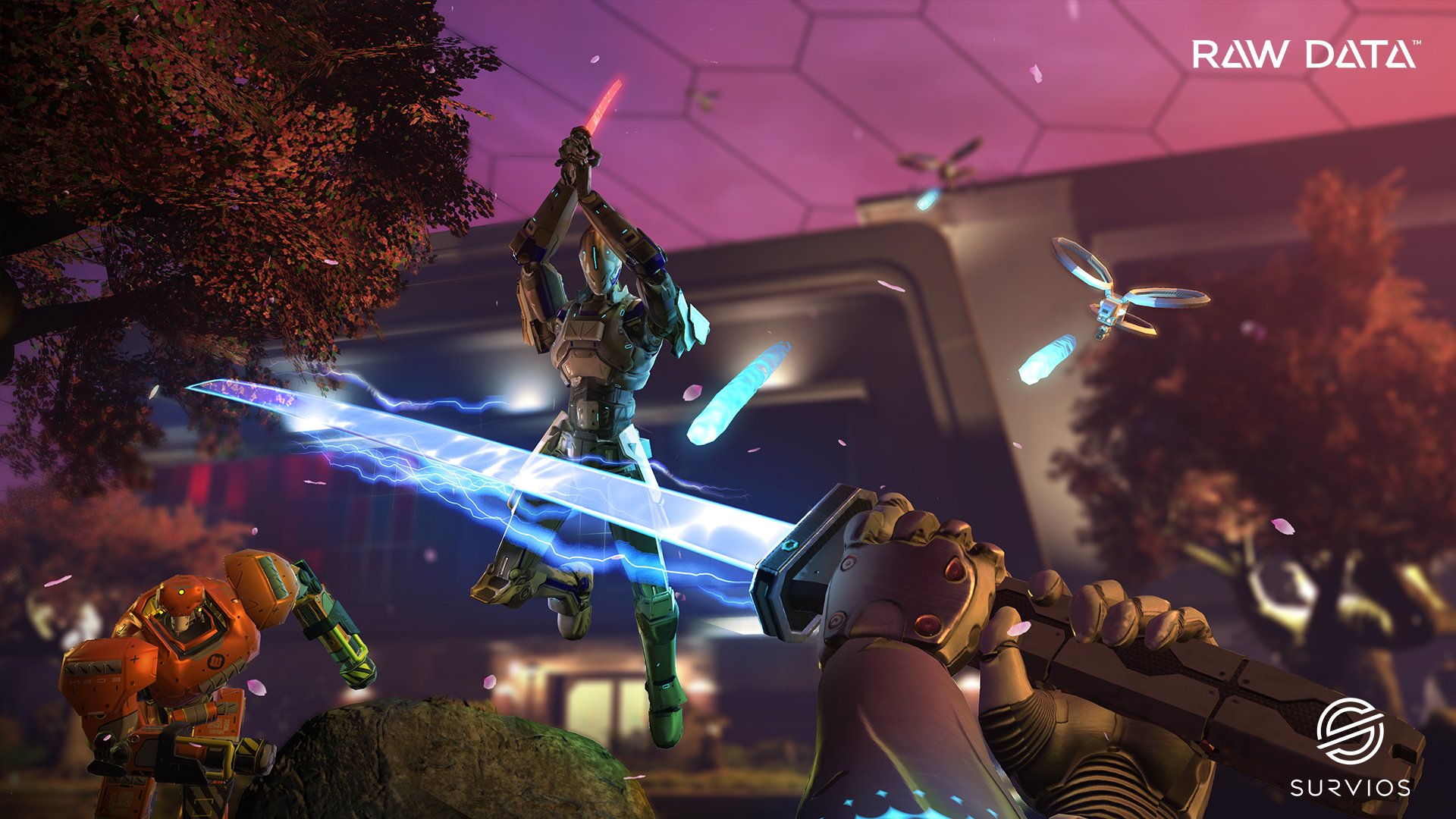 Raw Data continues to attract new VR users (Image: Survios)