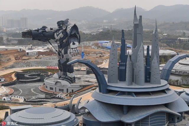 A massive virtual reality theme park has been under construction in the Guizhou capital of Guiyang